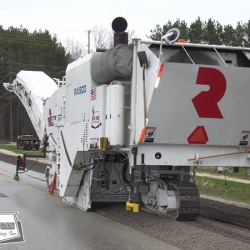 Milling can be used to correct minor rutting or fatigued asphalt surfaces