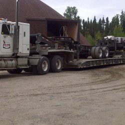 Trailer Folded Up
